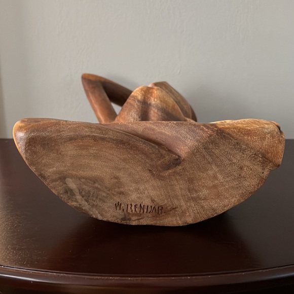 Wood Yoga Graceful Arc Sculpture - Picture 5 of 5